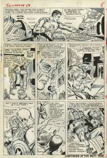 TALES OF SUSPENSE Issue #58 Interior Page | ComicConnect