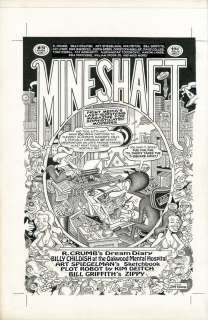 Jay Lynch - Mineshaft Issue 31 Page Cover