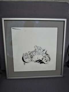 Cambré, Charel | Amoras - Originele illustratie tbv. ex-libris - gebaseerd op cover Amoras 4 ’Lambik’ - (2014/2015) | Catawiki