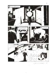 Corrado Roi | Nathan Never Gigante nuova serie n. 17 - 2x C. Roi - Tavola Originale "I giorni della maschera" - Page volante - Exemplaire unique - (2014) | Catawiki