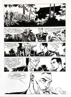 Giuseppe Palumbo | Diabolik - Giuseppe Palumbo Tavola originale | Catawiki