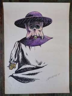 Liberatore Tanino | Liberatore Tanino - Disegno Originale a Pennarello - Firmato - (1978) | Catawiki