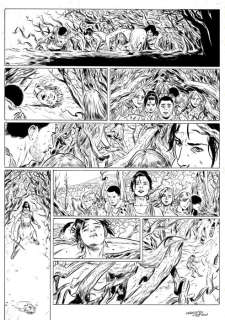 Francesco Trifogli | F. Trifogli - planche originale "Le feu de Thesee" - Page volante - Exemplaire unique | Catawiki