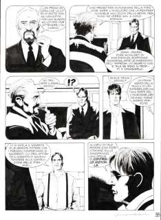 Corrado Roi | Dylan Dog speciale n. 25 - C.Roi - Tavola Originale "La piramide capovolta" - Page volante - EO - (2012) | Catawiki