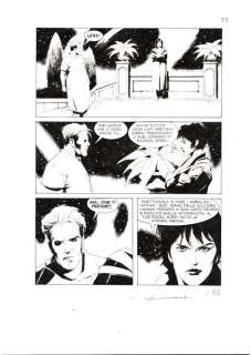 Corrado Roi | Nathan Never Gigante nuova serie n. 17 - C. Roi - Tavola Originale "I giorni della maschera" - Page volante - Exemplaire unique - (2014) | Catawiki