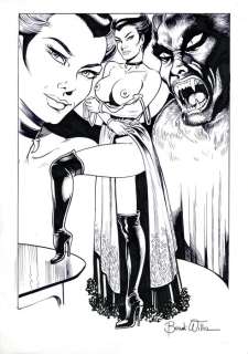 William Bondi | Ulula - W. Bondi - original artwork - Page volante - Exemplaire unique | Catawiki