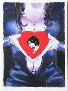 Giorgio Pontrelli - John Doe - Giorgio Pontrelli Copertina Originale Lanciostory Firmata - Page volante - Exemplaire unique