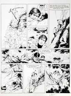 Vance | XIII,Â planche n°26 Ã  l’encre de Chine de l&… | Millon