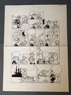 De Smet, Peter | De Smet, Peter - Planche originale - Le Cuirassé - Honneur et Patrie - (années 1970) | Catawiki