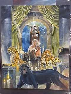 Romano Molenaar | Romano Molenaar - Originele gouache - Sexy kittens - (1998) | Catawiki