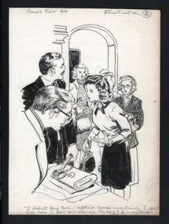 Otway, Leslie | Leslie Otway - Originele illustratie in O.I. inkt - ’Anna’s first Job - (1964/1966) | Catawiki