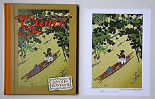 Eric Heuvel | Eric Heuvel - Quaco: Leven in slavernij met Originele tekening - met linnen rug + gen. & ges. prent - Cartonné - (2020) | Catawiki