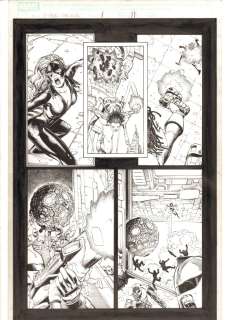 Sandu Florea, Sean Chen - x-men: the end #1 p. 11 - aliyah bishop vs. Siryn - 2004