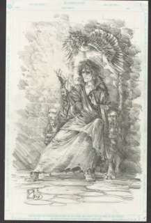 Michael Zulli - MICHAEL ZULLI SANDMAN BOOKENDS ORIGINAL ART #0 Merchandising Art | ComicConnect