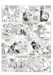 Mitton, Jean-Yves | Mitton, Jean-Yves - Originele pagina - Ben Hur 3 - Sjeik Ilderim - (2010) | Catawiki