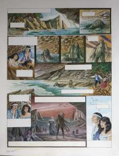 Magnin, Florence | Magnin, Florence - Planche originale couleur - Mary La Noire T2 - Passe de l’au-delÃ  - (1997) | Catawiki