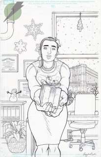 Langdon Foss - she-hulk holiday special issue 1 page 1