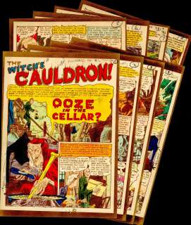 Graham "Ghastly" Ingels | Ingels - "OOZE IN THE CELLAR?", HAUNT OF FEAR, No. 11 (Jan-Feb 1952) | Russ Cochran