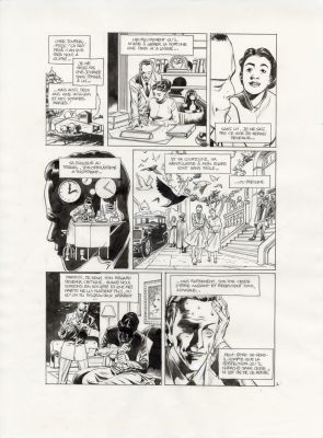 Vince | TELL NO TALES – Planche originale 2 du folio 1 | Galerie Barbier