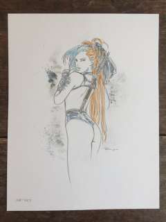 Royo, Luã­s | Luis Royo - Original color drawing - SB-469 - Size: 23 x 27 cm. | Catawiki