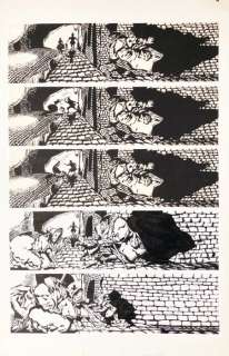 Alberto Breccia | Alberto Breccia Negro 2.0 - El otro yo del Dr. Jakyll pg. 4 Breccia - Page volante - Exemplaire unique - (1991) | Catawiki