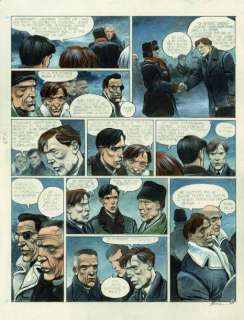 Bilal Enki | Partie de chasse Encre de Chine et gouache sur papier pour la | Millon