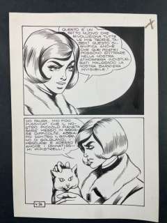 Magnus | Magnus, Gesebel n. 4 - tavola originale "La Notte dei Pipistrelli" - Page volante - Exemplaire unique - (1966) | Catawiki