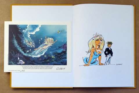 Olivier Rameau T8 - La Trompette du silence + ex-libris + dédicace couleur - C - TL - (1997) | Catawiki