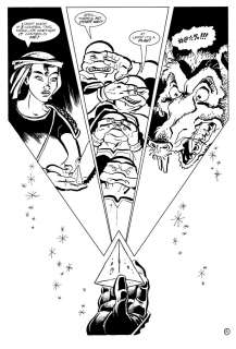 Bob Fingerman - tmnt teenage mutant ninja turtles presents april o‘neil the may east saga issue 02 page 21