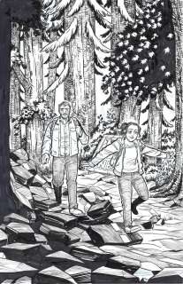 Faith Erin Hicks - The Last of Us issue #N/A (Ellie & Joel)