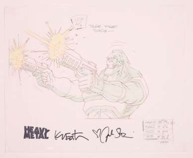 Original Production Art for Heavy Metal 2000 (Set of 2) | mycomicshop.com