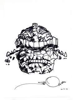 Thing Sketch by Walt Simonson | mycomicshop.com