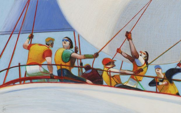 Lorenzo Mattotti | Vela - Fondazione Pirelli, 2024 | Philippe Labaune Gallery