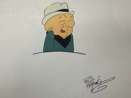 Depatie-Freleng & Upa | What’s New, Mister Magoo (1977) - Original Animation Cel of Mr. Magoo, signed by Friz Freleng | Catawiki
