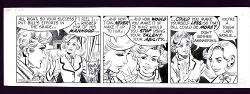 Frank Bolle and Henry Raduta - Original Art: Winnie Winkle 2/20/1985