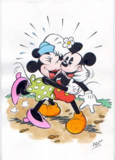 Xavi (Xavier Vives Mateu) | MICKEY - Dibujo original - LOVE - XAVI - (2022) | Catawiki