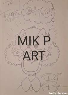Keno Don Hugo Rosa, conocido como Don Rosa dibujo original y firma del personaje de tío Gilito pato | todocoleccion (Buy It Now)