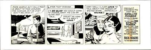 Tuska - "Buck Rogers", Daily Strip (10/27/1965) NO RESERVE! | Russ Cochran
