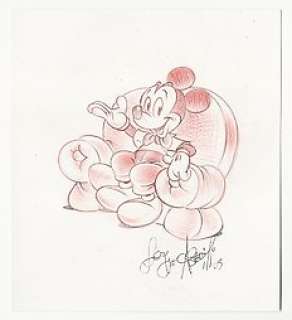 Sergio Asteriti | Topolino - Sergio Asteriti - illustrazione originale - Page volante - Exemplaire unique - (2003) | Catawiki