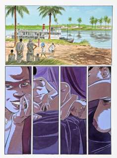 Warnauts - Raives | Fleurs d’ébène, planche n°18 Ã  l’encre… | Millon