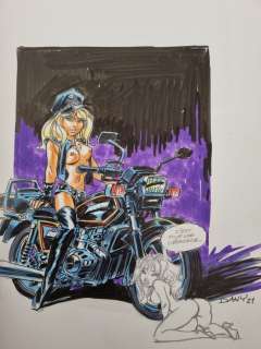 Dany | Dany - Dessin original en couleur par Dany - Vous n’avez pas honte ? - Broché - EO | Catawiki