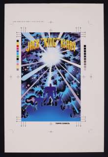 Production Proofs for Topps Comics Jack Kirby Tribute | mycomicshop.com