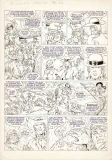 Mitton, Jean-Yves | Mitton, Jean-Yves - Originele pagina -Schipbreukelingen 1 - Het geheim van Kermadec - (1992) | Catawiki