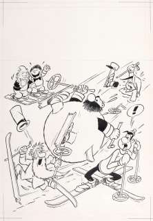 Cézard | Pim PamÂ Poum, illustration Ã  l’encre de Chin… | Millon