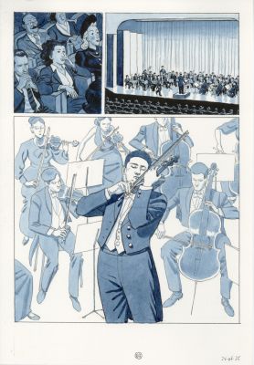 Dominique Bertail | Madeleine, Résistante tome 4 – Planche originale 60 | Galerie Barbier