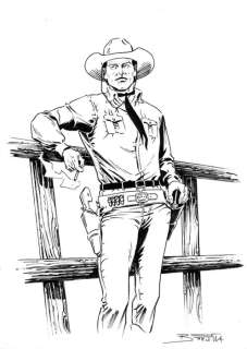 Elisabetta Barletta | Tex - original artwork dedicated - Page volante - Exemplaire unique (2022) | Catawiki