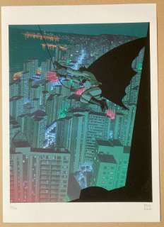 Paco Roca | Lámina numerada y firmada a mano por Paco Roca. Página Batman Benidorm | Yojimbo Cómics