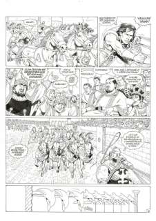 Mitton, Jean-Yves | Mitton, Jean-Yves - Originele pagina - Ben Hur 3 - Sjeik Ilderim - (2010) | Catawiki