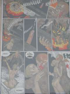 Von Gã¶Tha, Erich | Erich von GÃ¶tha - Planche originale en couleur (p.62) - Les Malheurs de Janice T.3 - (2003) | Catawiki