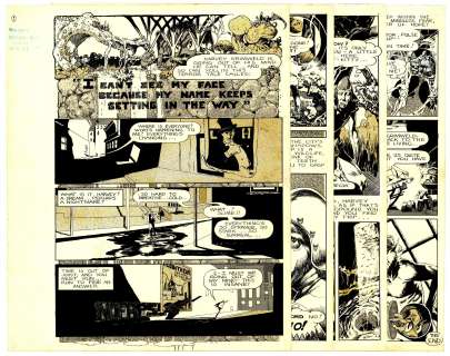 Kaluta - Unpublished 4 Pg Story for WEB OF HORROR #4 (1970) | Russ Cochran